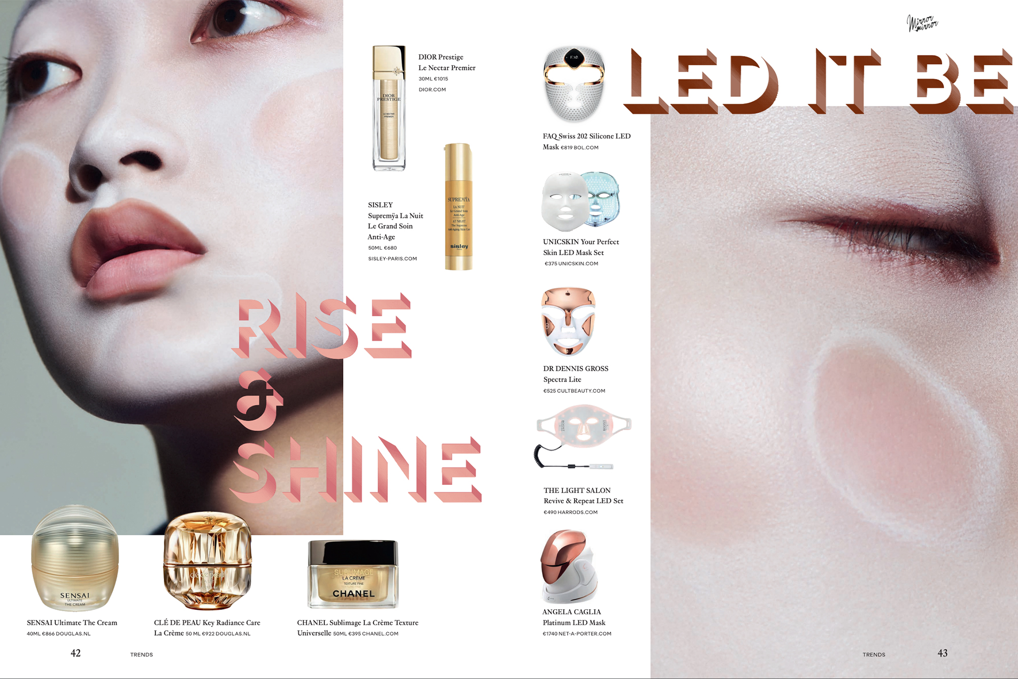 Mie for Mirror Mirror — beautyfotografie door Lesley Hoste