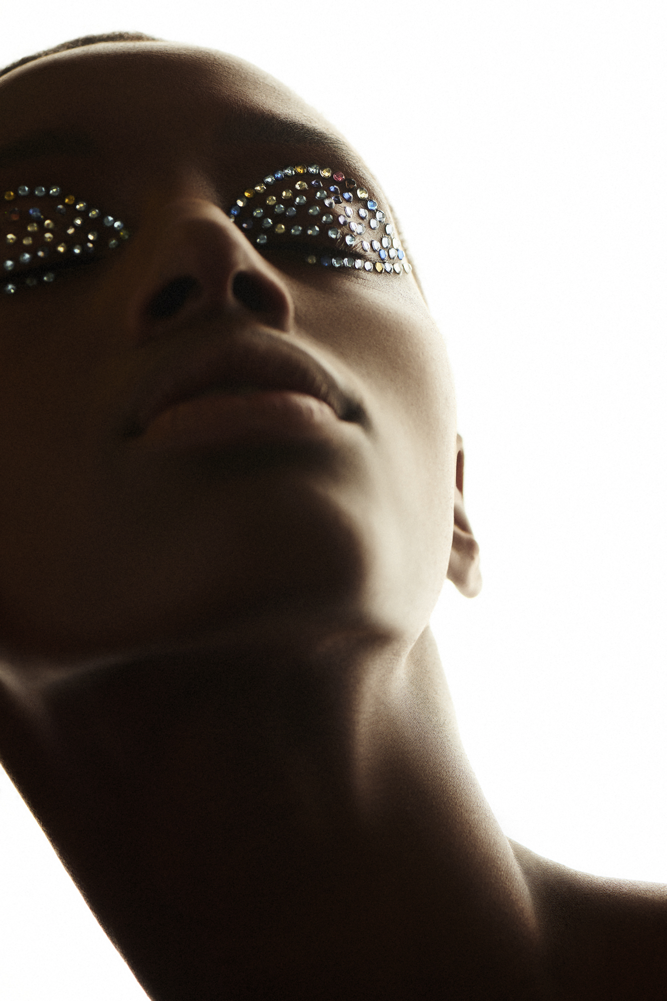 Secret Glamour — beautyfotografie door Lesley Hoste